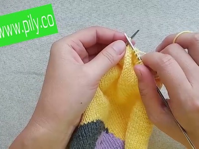 Easy knitting tutorial - knitting basics for beginners