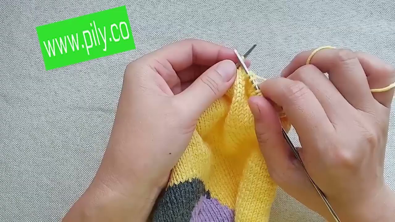 Easy knitting tutorial - knitting basics for beginners
