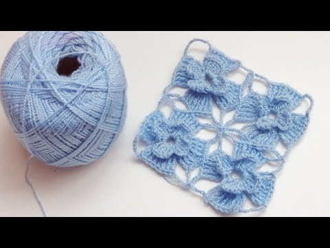 Fácil y sencillo de realizar.Hermosa puntada a crochet ???? ????