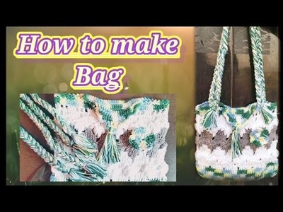 How do you make a simple bag? DIY tutorial easy design!.easy design !