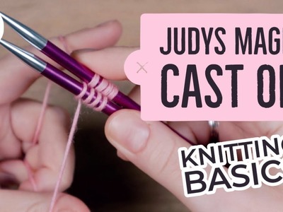 Knitting Basics - Judys Magic Cast On