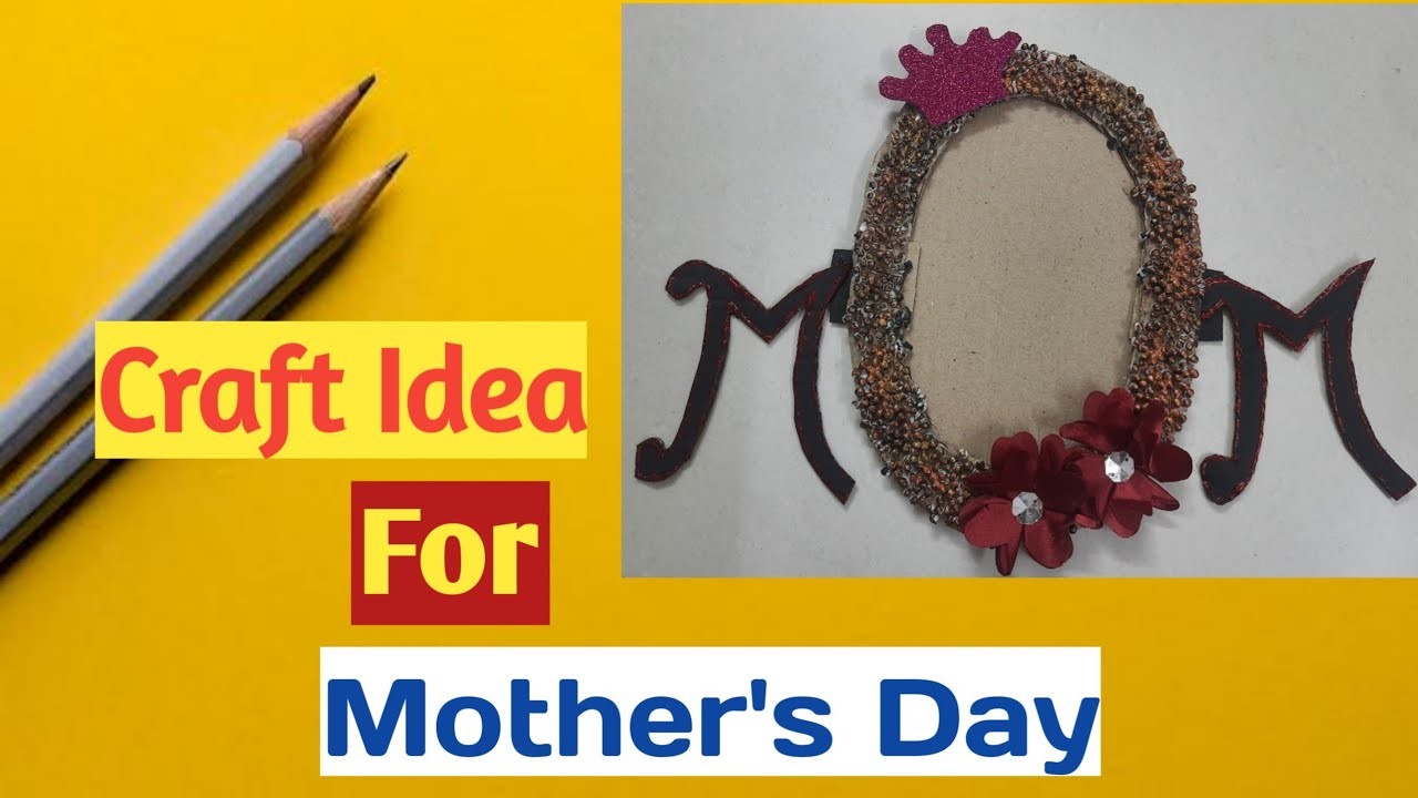 Mother's Day Craft Idea. Gift idea for Mom. Mothers day craft. DIY Mothers day craft