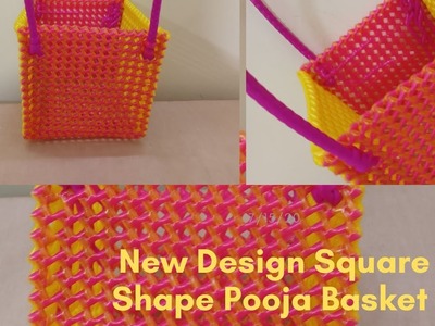 New Model Speacial Pooja Basket Making Tutorial For Beginners @Sai Craft Works