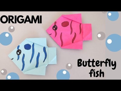 Origami fish tutorial | origami fish easy | how to make an origami fish |easy paper fish