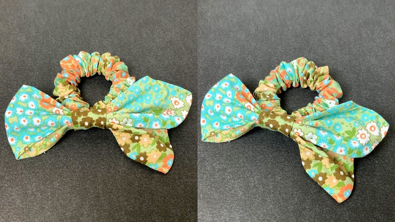 Scrunchies DIY ???? How To Make Scrunchies Sewing Tutorial. How To Make Scrunchies at Home