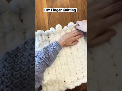 DIY Finger Knitting #shorts