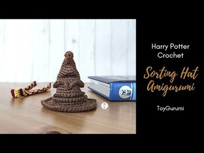 Harry Potter Crochet Series || How to Crochet Harry Potter Sorting Hat Amigurumi Pattern & Tutorial
