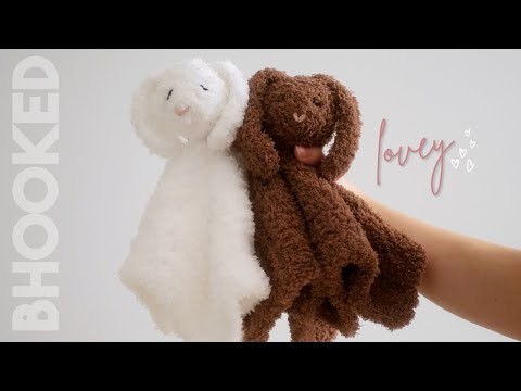 How to Crochet a Bunny Lovey Blanket