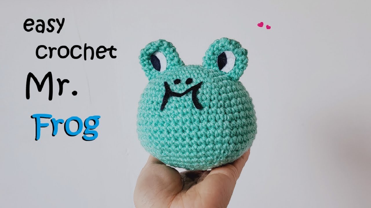 How to crochet a Frog for Beginners - ???? plush Amigurumi Frog