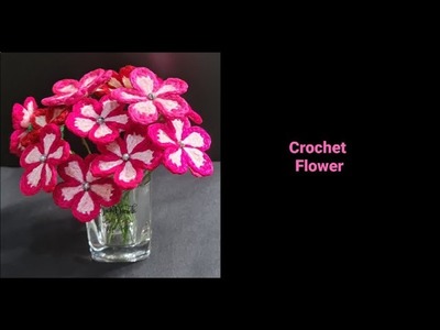 How to crochet simple flower
