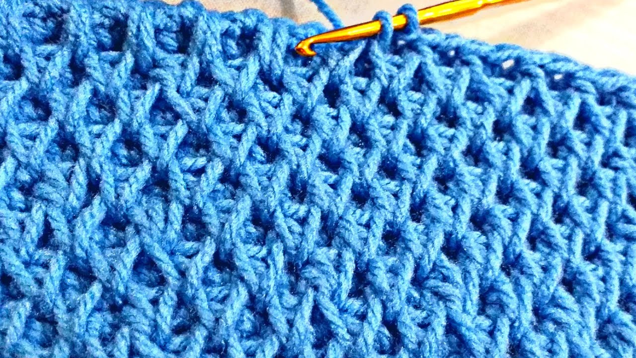 HOW to CROCHET SMOCK STITCH (Honeycomb Stitch) Tutorial by Art and Handcrafts