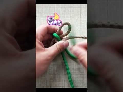 How to Tie Knot DIY at Home, Rope Trick You Should Know Tutorial #Shorts EP318