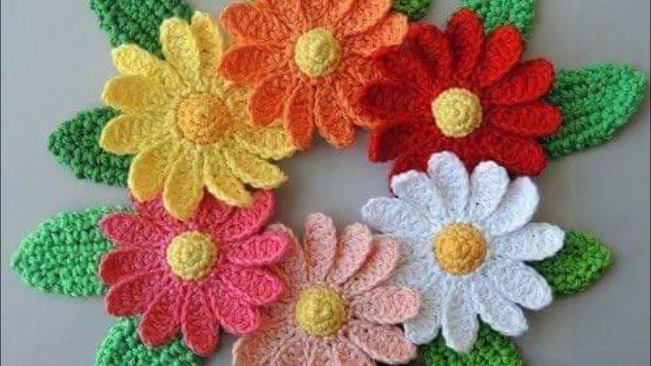 Crochet flower for Beginners