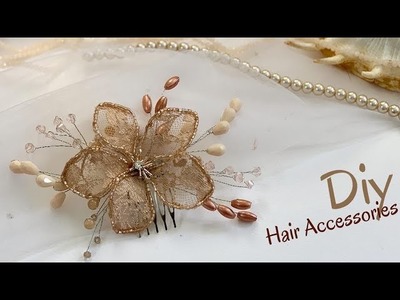 Hair Comb Accessories , Diy , How to make hair comb