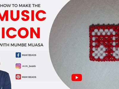 How to bead the Music Icon