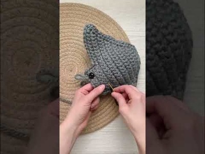 Let’s Make a Crochet Amigurumi Stingray - #crochet Pattern
