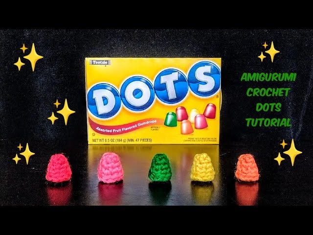 Amigurumi Crochet Dots Candy || Gumdrops || Full Pattern || Easy, Beginner-Friendly