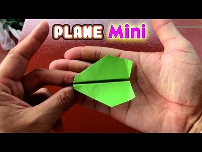 DIY paper plane mini boomerang fly comeback to you. Mixer Origami