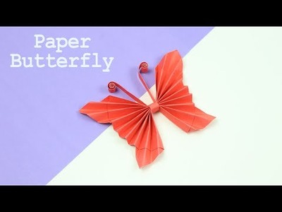 Origami butterfly | How to make paper butterfly | DIY butterfly #shorts
