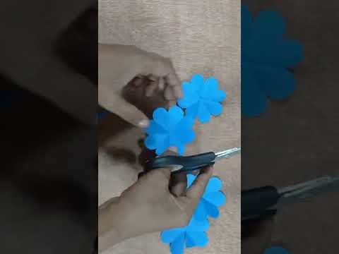 Paper Crafts #shorts #viral #youtubeshorts #PaperFlowers