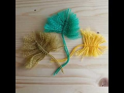 #craftidea Super easy yarn crafts