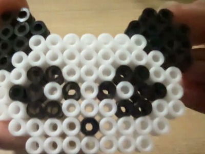 Cute Panda from Perler Beads - Tutorial