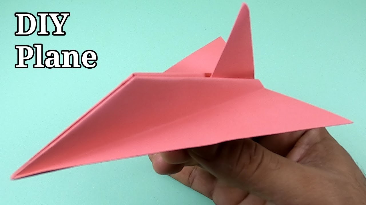 DIY Easy Origami Paper Plane || How to Make Paper Plane Step by Step || Origami Paper Craft Ideas