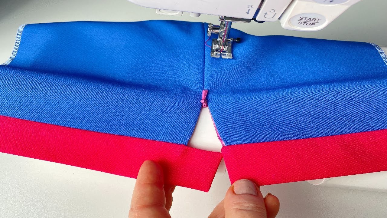 ???????? Great sewing advice. How to sew a belt to a skirt with a zipper
