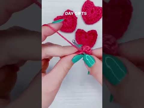 Crochet a Heart in 2 Minutes! (Full video on my Channel!)