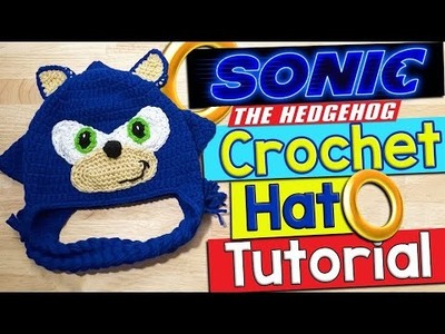 Sonic the Hedgehog Crochet Hat Tutorial