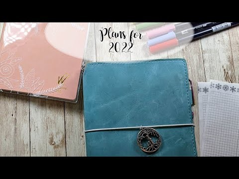 2022 Plans - A Chatty Update on my 2022 Planners