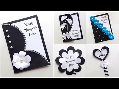 3 Easy & Beautiful Newyear Card • How to make newyear card • Diy easy handmade Newyear Greeting Card