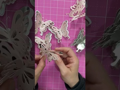 ????????3D paper butterfly ???? -AM art and craft????????