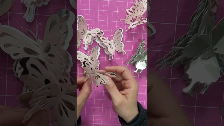 ????????3D paper butterfly ???? -AM art and craft????????