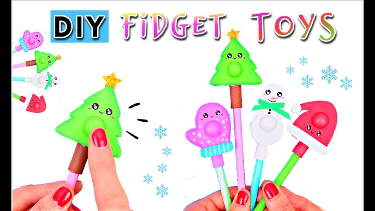 4 DIY POP IT FIDGET TOYS IDEAS - Viral TikTok Fidget Toys At Home | DIY Pop It Satisfying!