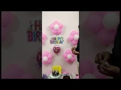 Birthday Decorations done at Home | DIY | Shorts | NanthuVlogs | Celebration ???? ???? | Party Mode ON