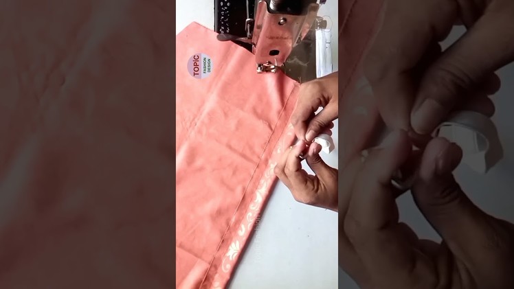 ( Diy ) Sleeves design cutting and stitching #short