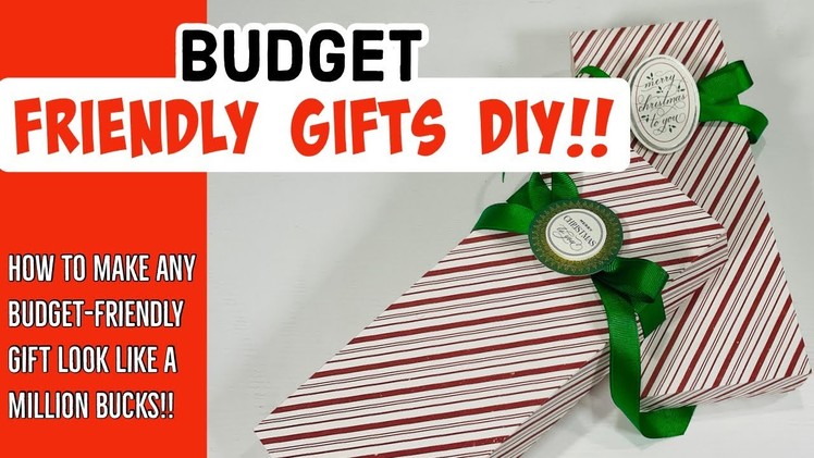 Give BUDGET FRIENDLY gifts!! LAST MINUTE GIFT IDEAS!!