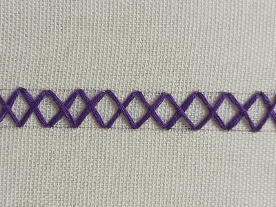 How To Do Cross Stitch Hand Embroidery#handembroidery for beginners#shorts