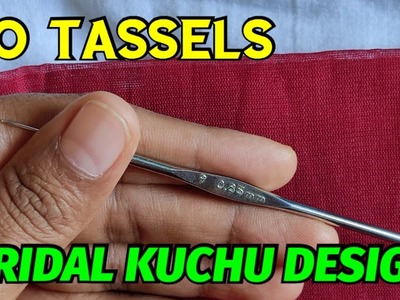 No tassels Easy Border line kuchu design for beginners. Easy & beautiful arch kuchu design. Latest.
