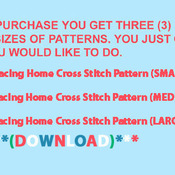 Racing Home Cross Stitch Pattern***L@@K***Buyers Can Download Your Pattern As Soon As They Complete The Purchase