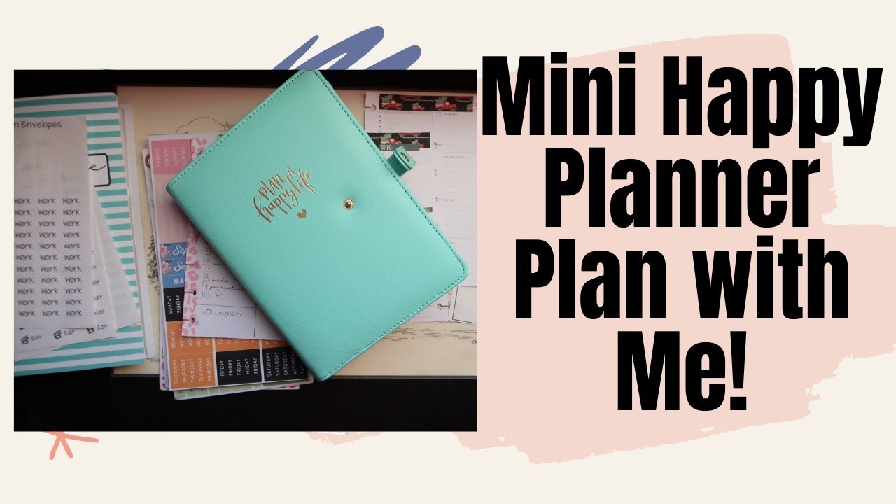 Weekly Mini Happy Planner Plan with Me!.Vlogmas Day 12!