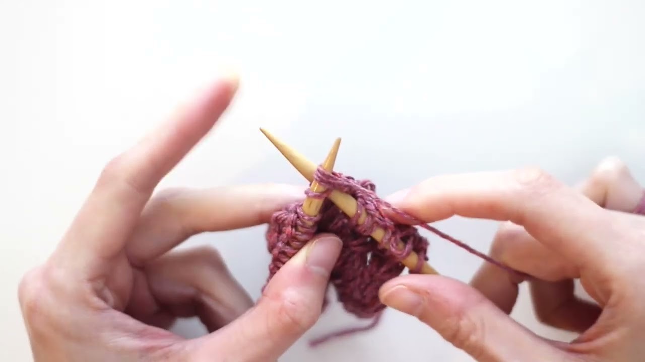Comment tricoter le point d’amande | WAK