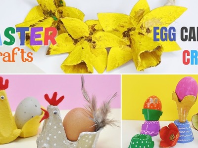 EASTER CRAFTS for KIDS | EGG CARTON CRAFTS | CRAFTS for KIDS