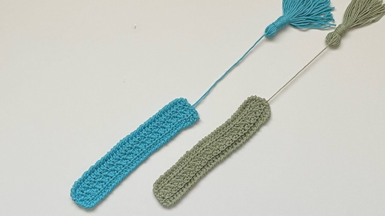 Crochet - Bookmark - Very Easy Pattern.Beginners Friendly Pattern
