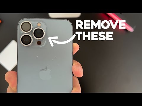 How To Remove iPhone Camera Lens Protectors