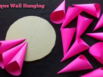 2 Unique Paper Flower Wall Hanging | Wall Decor Ideas | Paper Crafts