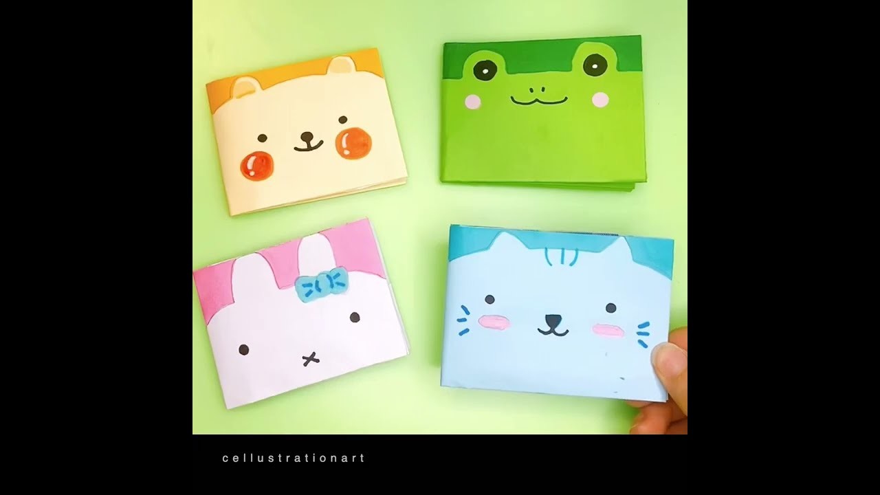 DIY Cute Paper Wallet | Easy Origami Wallet | A4 Paper Craft  #shorts