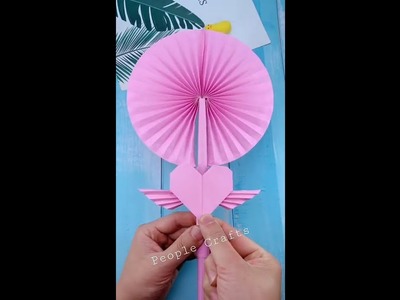 How to make Paper Fan | DIY Origami Paper Fan Tutorial | DIY Ninja Pop Up Fan Tutorial