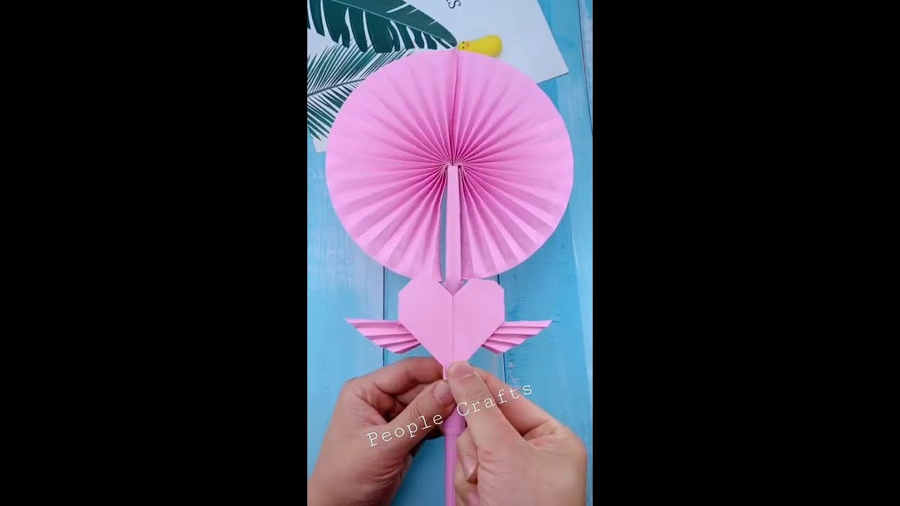 How to make Paper Fan | DIY Origami Paper Fan Tutorial | DIY Ninja Pop Up Fan Tutorial